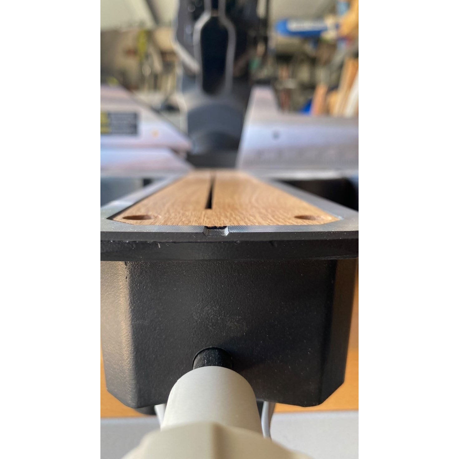 Ryobi Sliding Miter Saw Zero Clearance Insert | WTB Woodworking LLC