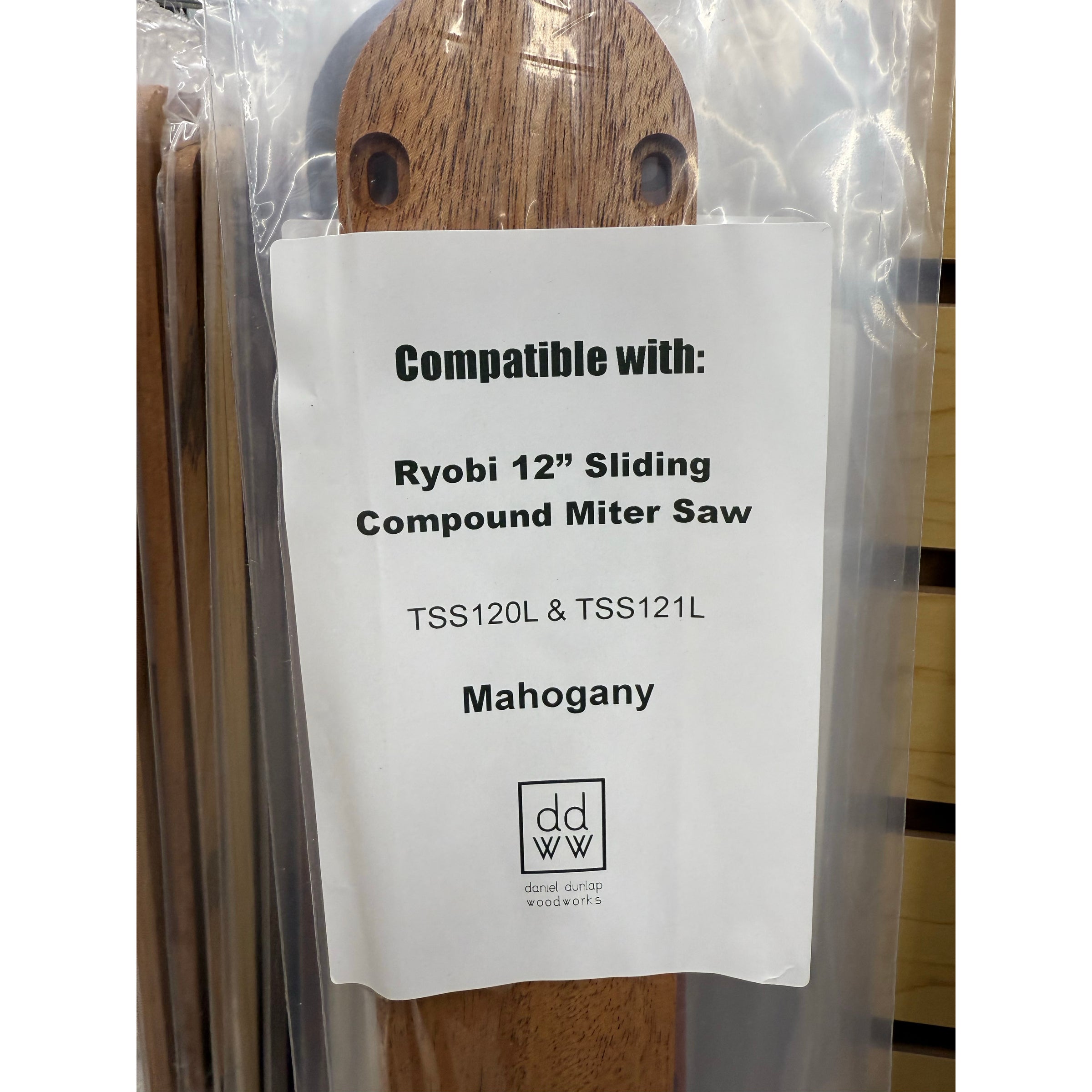 Reyページ Ryobi Sliding Miter Saw Zero Clearance Insert | WTB Woodworking LLC