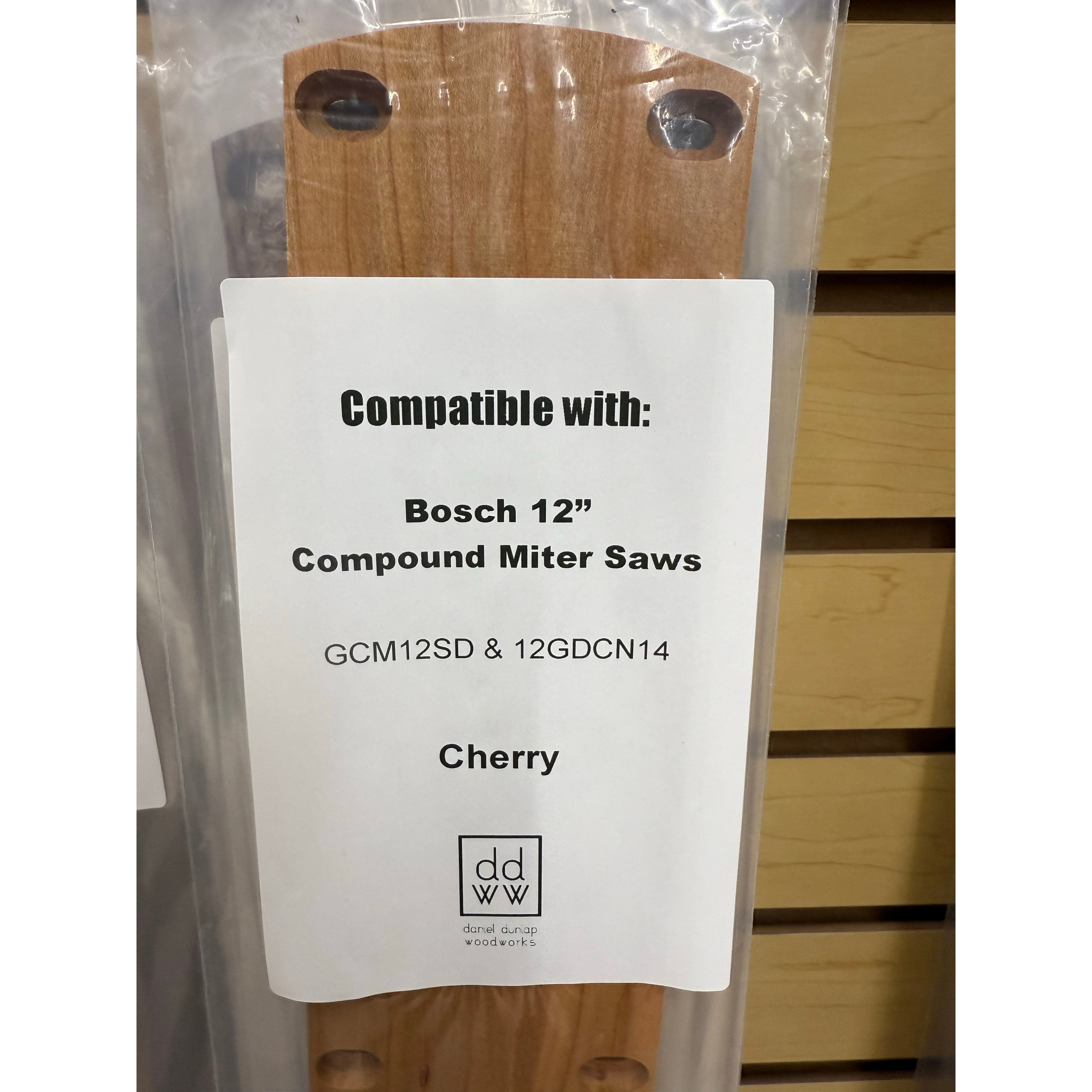 ジジページ Zero Clearance Insert for Bosch 12” Miter Saw GCM12SD - READ the